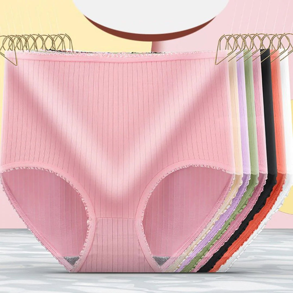 Damen Gemütlicher Slip mit hohem Taillenbund