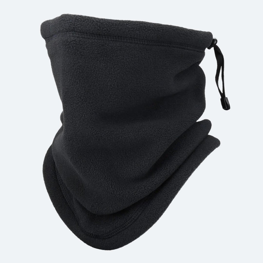 Unisex Fleece-Loop-Schal mit Kordelzug
