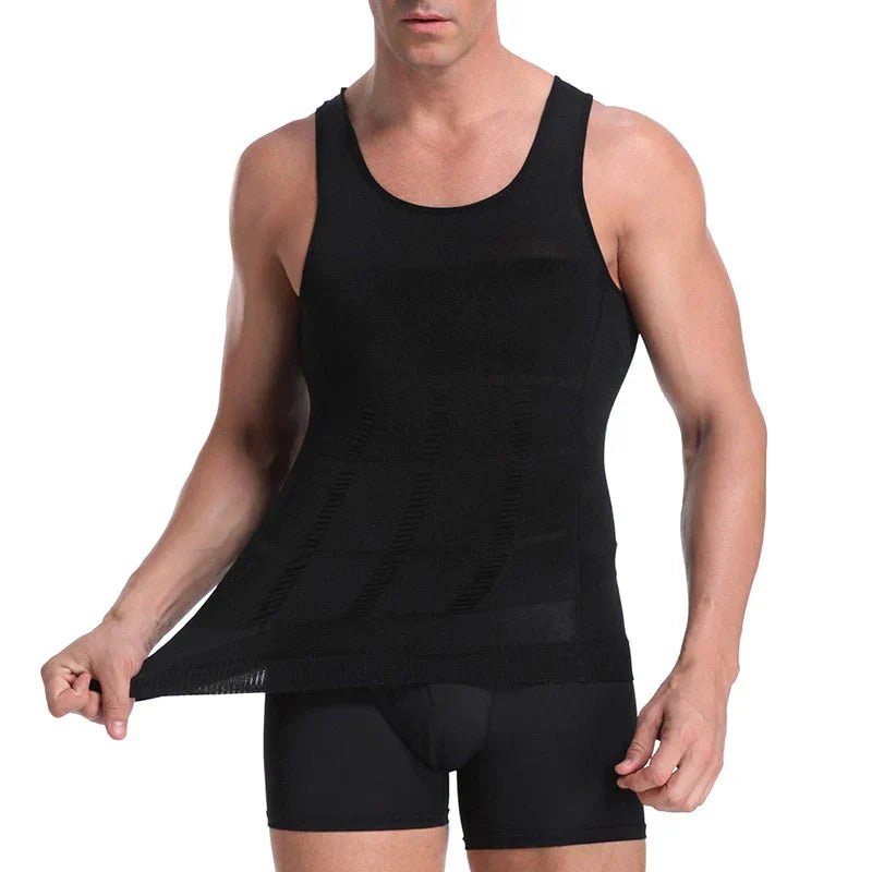 Herren Figurformendes Kompressions-Unterhemd