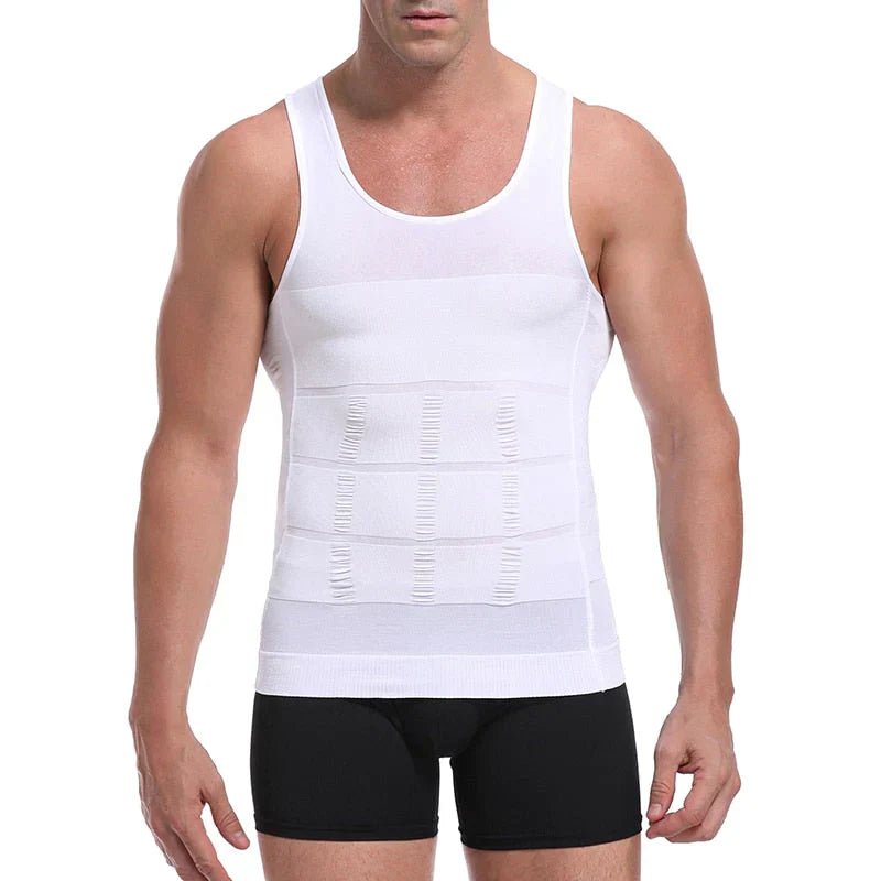 Herren Figurformendes Kompressions-Unterhemd