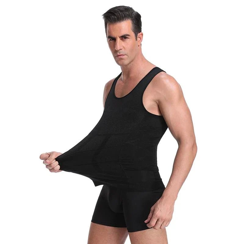 Herren Figurformendes Kompressions-Unterhemd