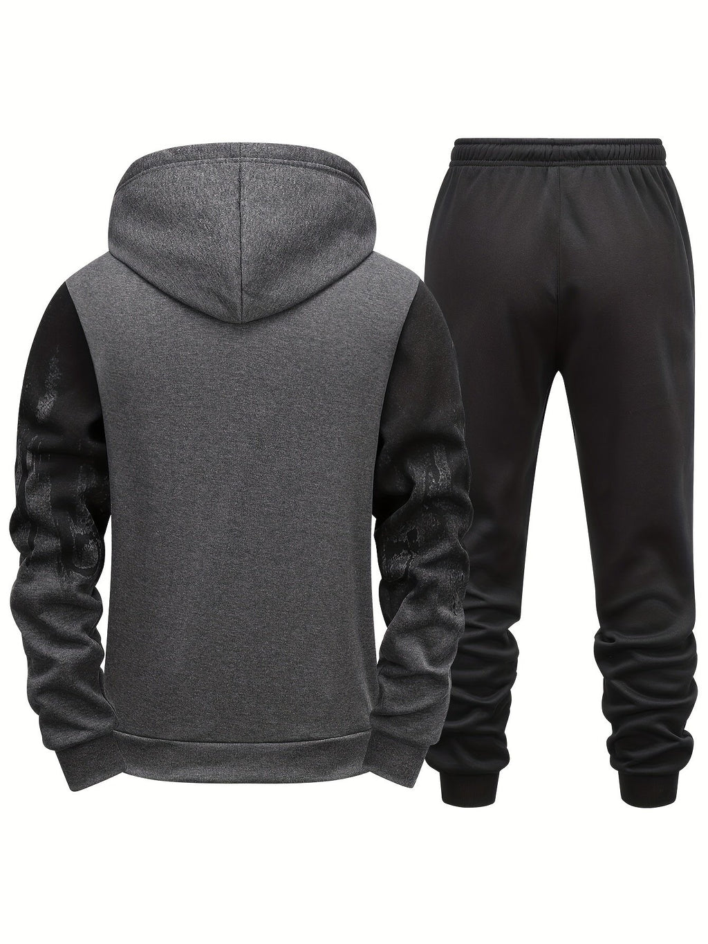 Herren Lässiges Hoodie-Set mit Jogginghose