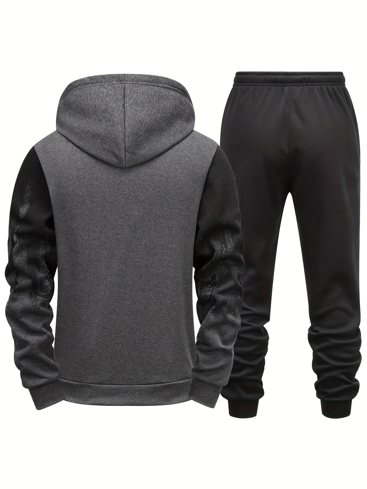 Herren Lässiges Hoodie-Set mit Jogginghose