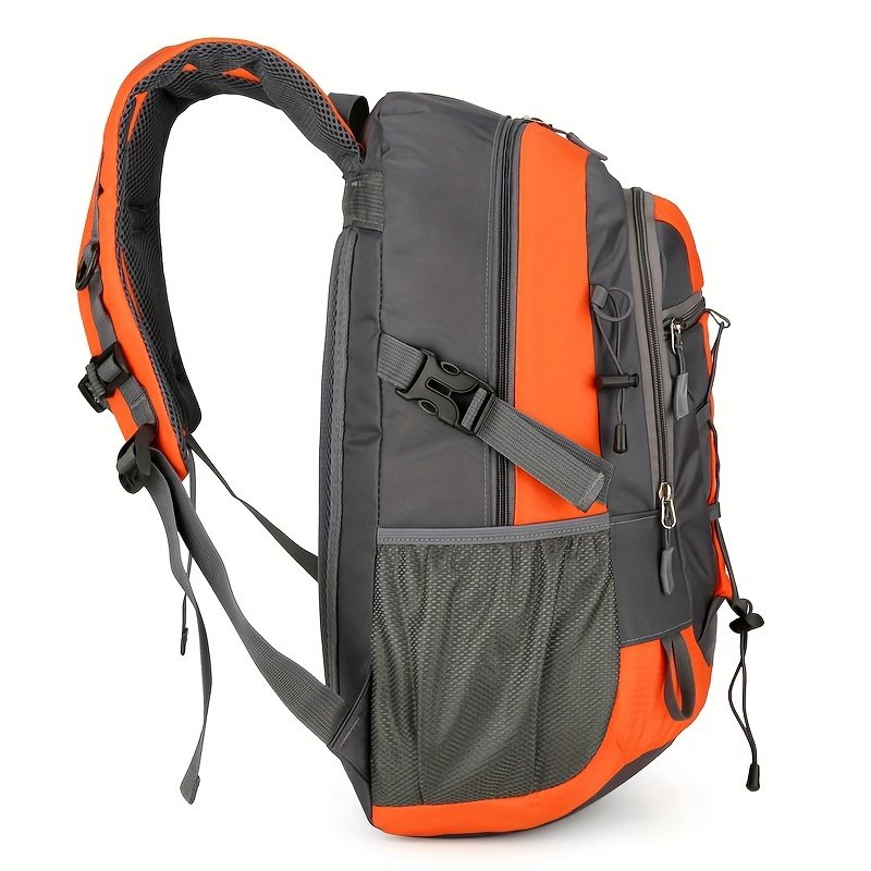 Unisex Leichter Wanderrucksack mit Trekkingstock-Halterung