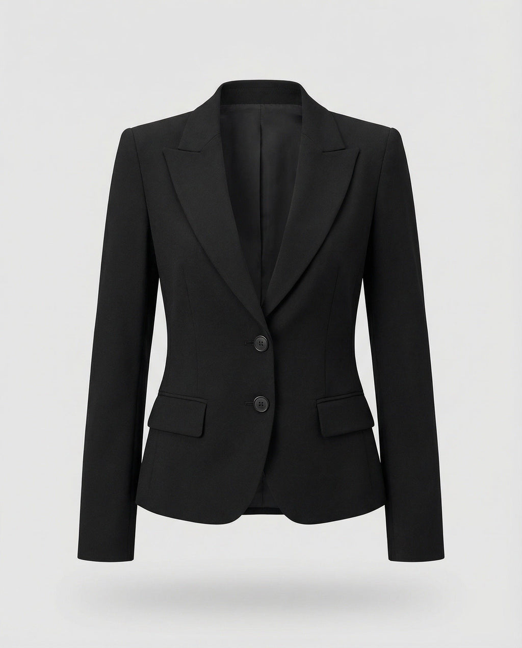 Damen Eleganter Blazer mit Zweiknopf-Verschluss