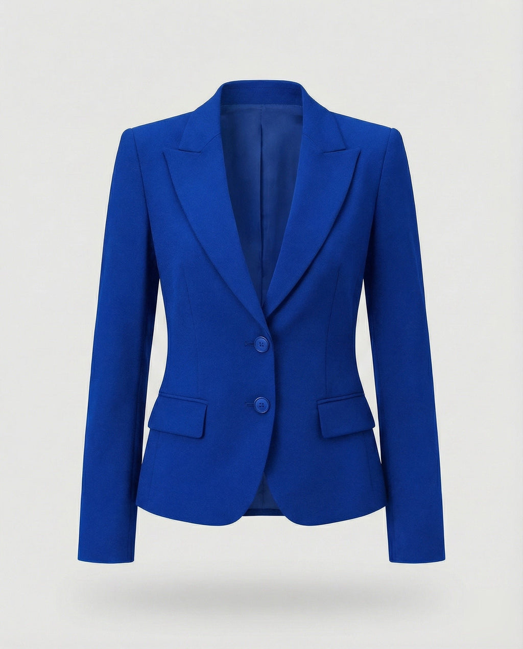 Damen Eleganter Blazer mit Zweiknopf-Verschluss
