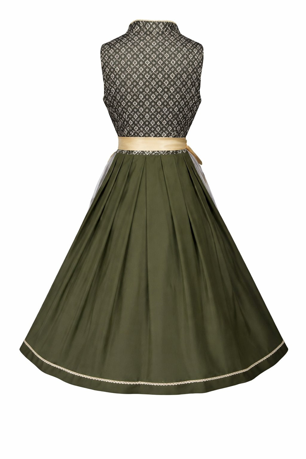 Damen Festliches Dirndlkleid mit Spitzenüberlage