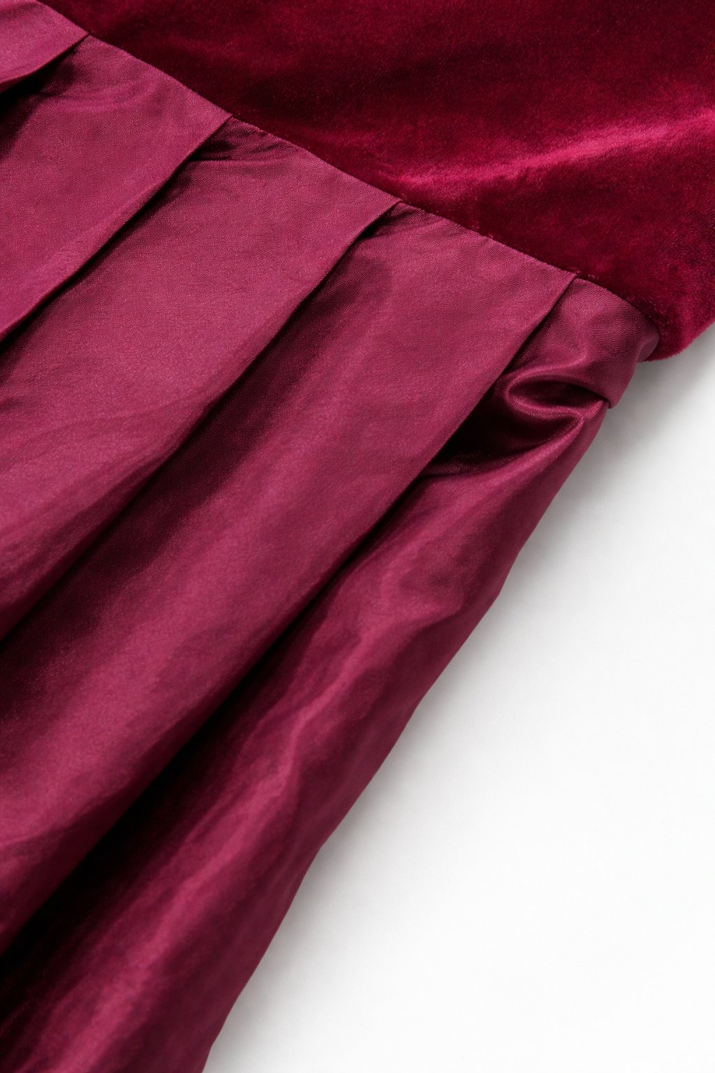 Damen Dirndl-Set mit Samtmieder und Musterschürze