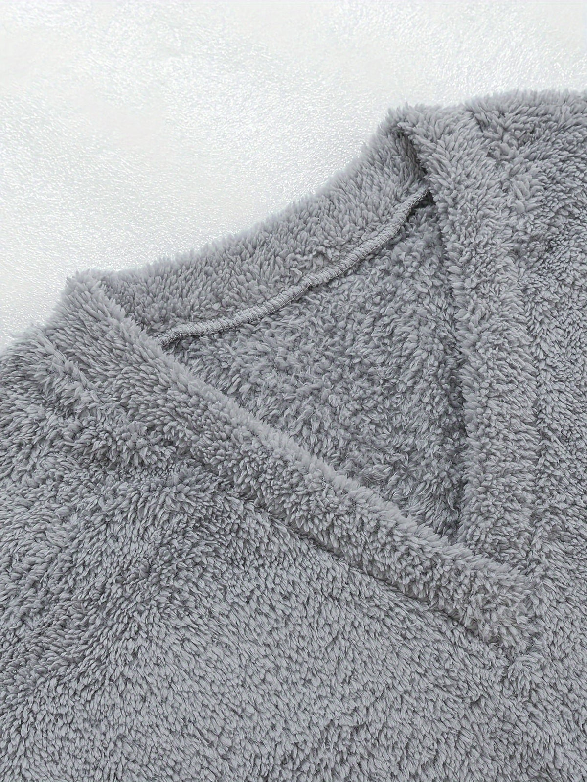 Damen Müheloses Loungewear-Set mit V-Ausschnitt
