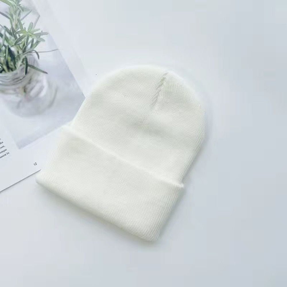 Herren Beanie aus Kaschmir-Mischung mit Umschlagbund