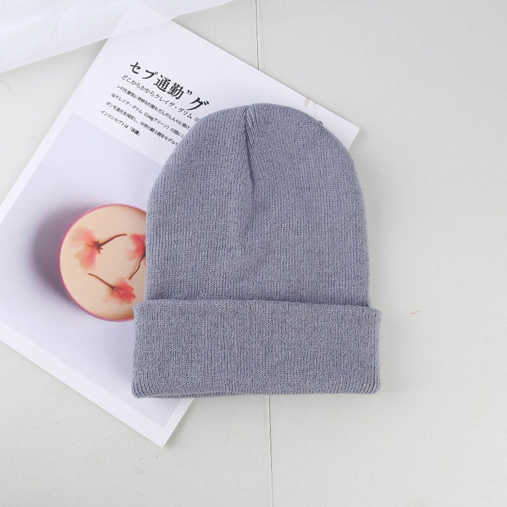 Herren Beanie aus Kaschmir-Mischung mit Umschlagbund