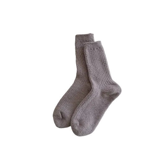 Damen Kuschelige Strick-Socken