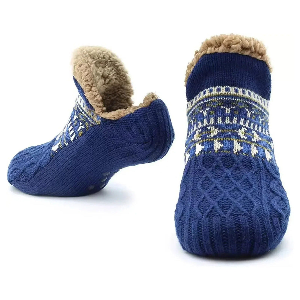 Damen Kuschelige Thermosocken mit Kunstfellfutter