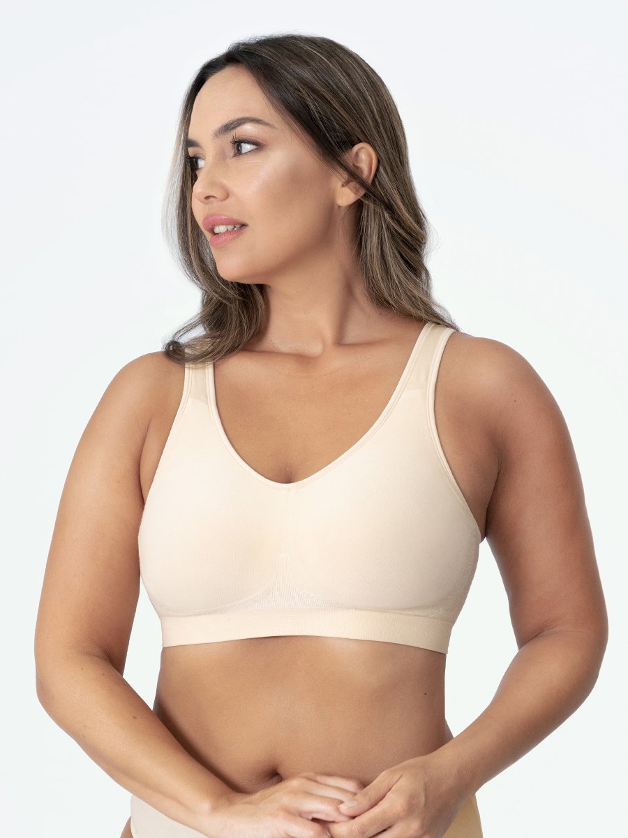 Damen Figurformender Sport-BH ohne Bügel