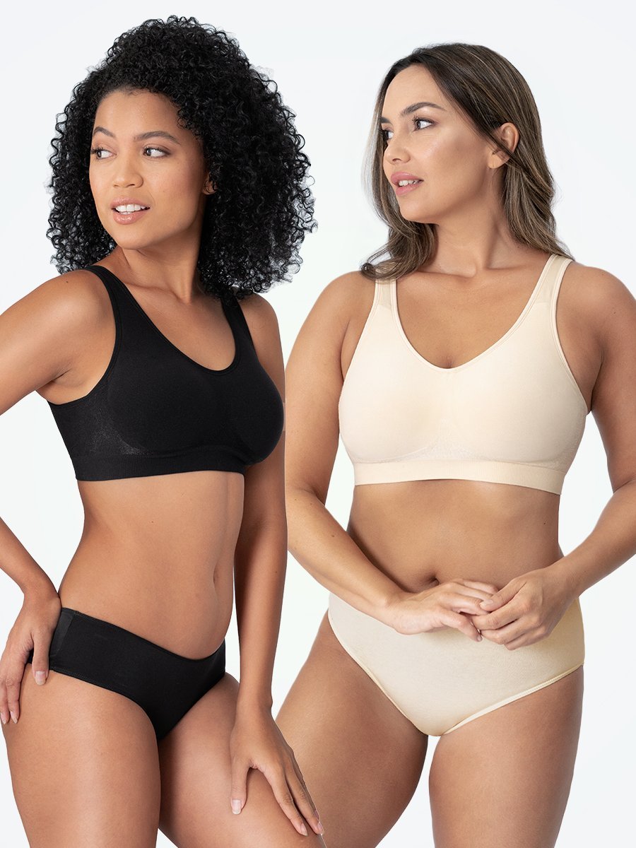 Damen Figurformender Sport-BH ohne Bügel