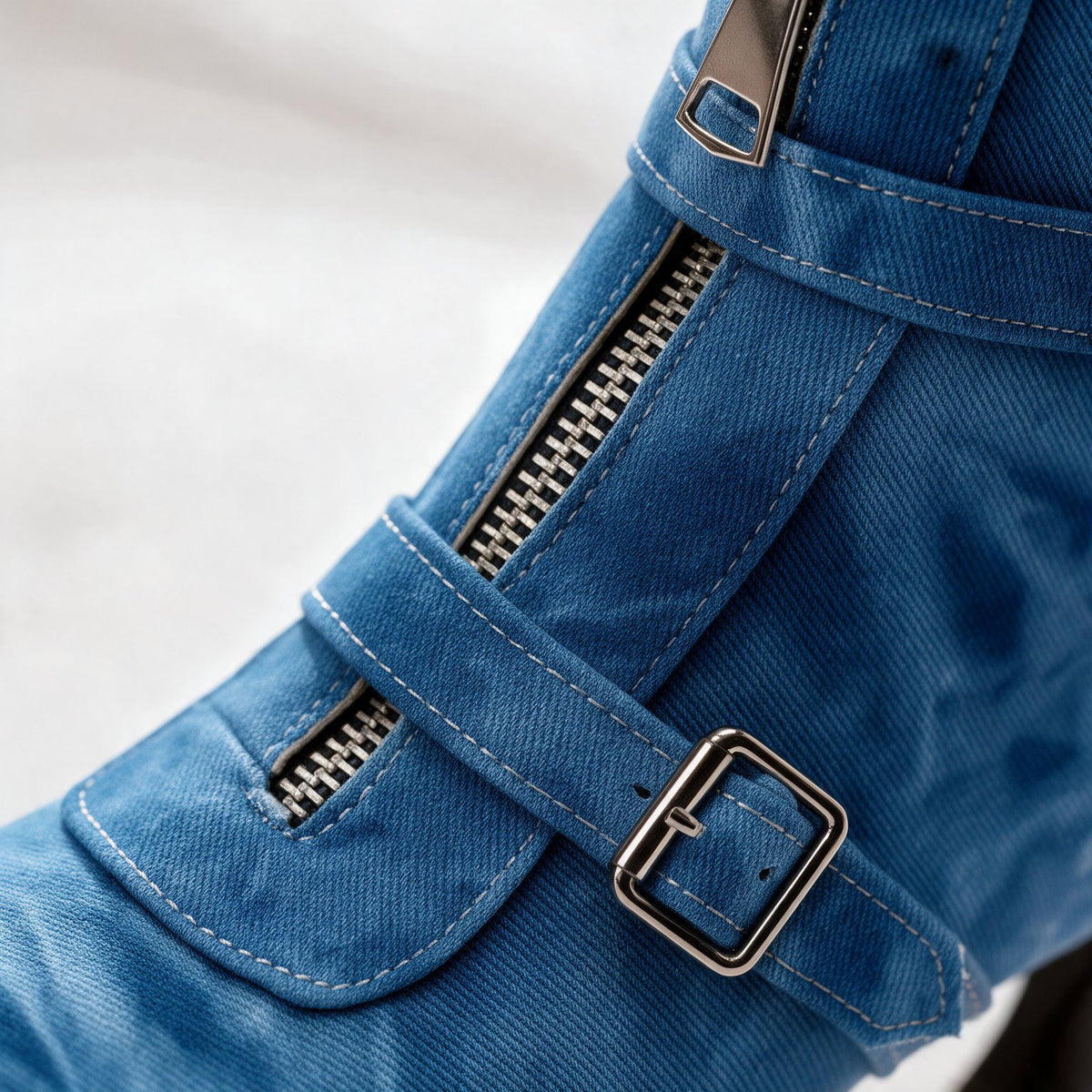 Damen Raffinierte Stiefeletten mit Schnallenriemen