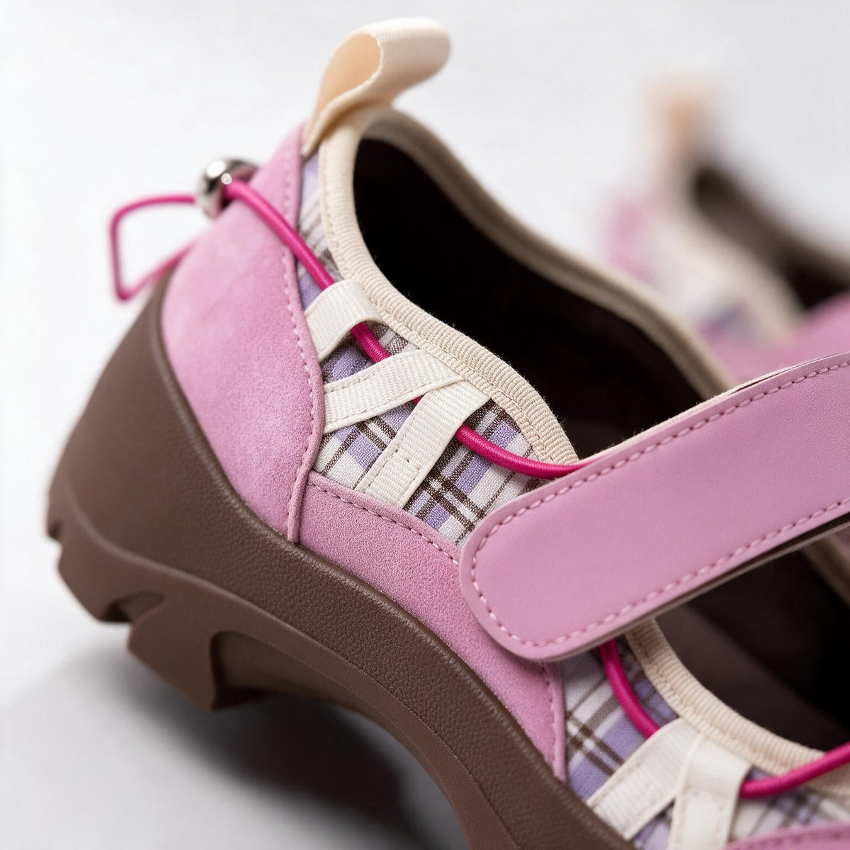 Damen Mary-Jane-Sneaker mit Plateausohle