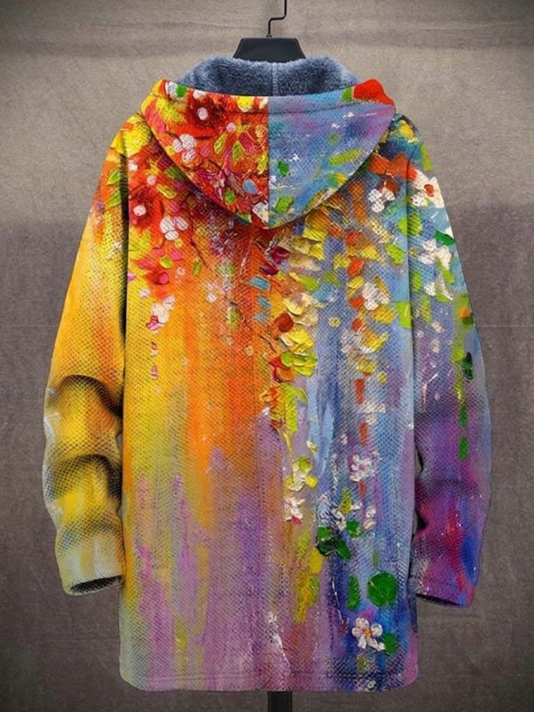 Damen Lässiger Parka mit Kapuze