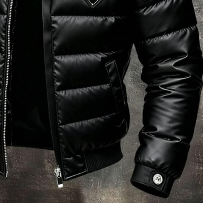 Herren Stilvolle Steppjacke mit Stehkragen