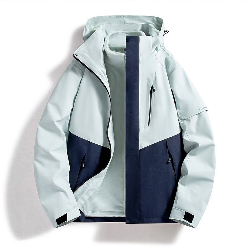 Damen Lässige Skijacke mit Kapuze