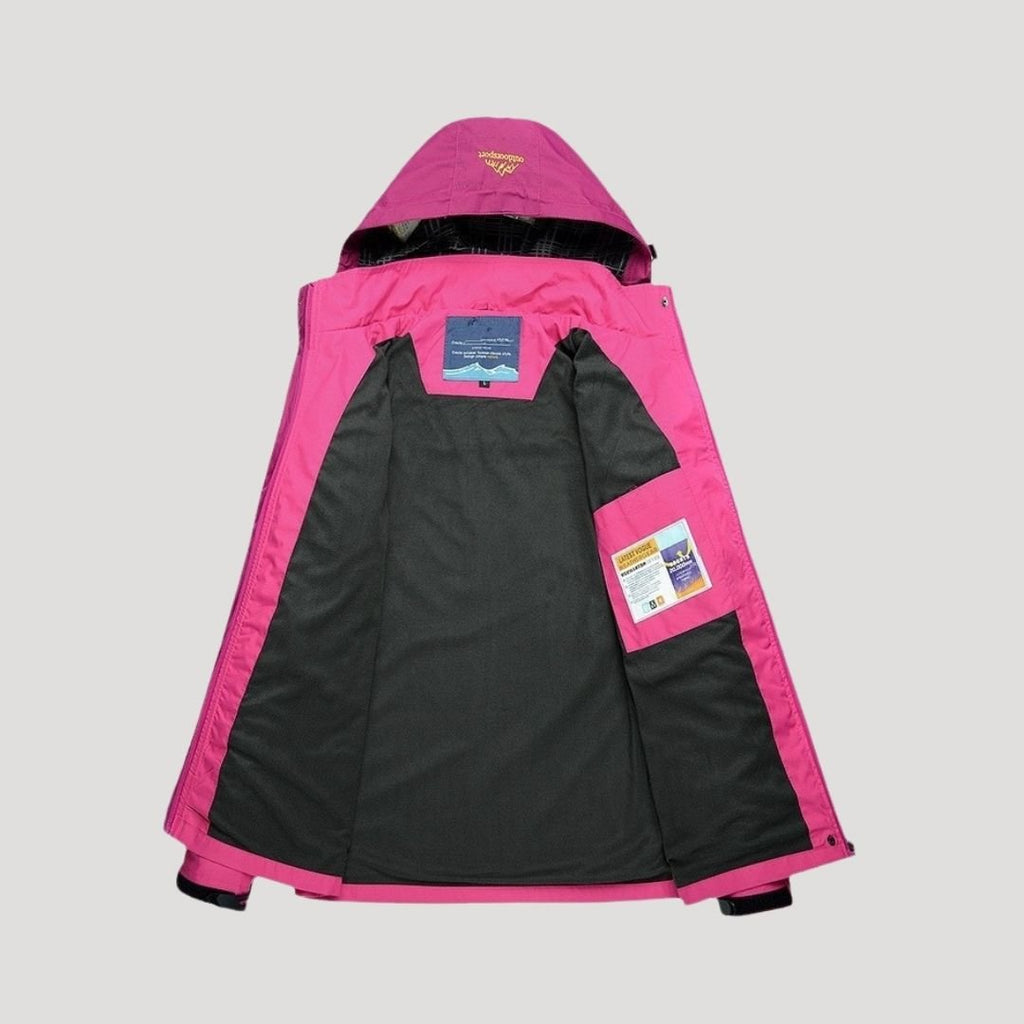 Damen Wasserdichte Skijacke mit Kapuze