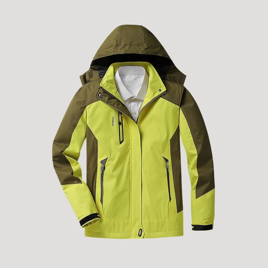 Damen Wasserdichte Skijacke mit Kapuze