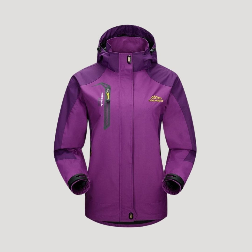 Damen Wasserdichte Skijacke mit Kapuze