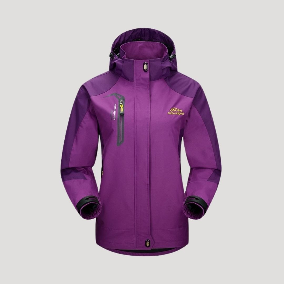 Damen Wasserdichte Skijacke mit Kapuze
