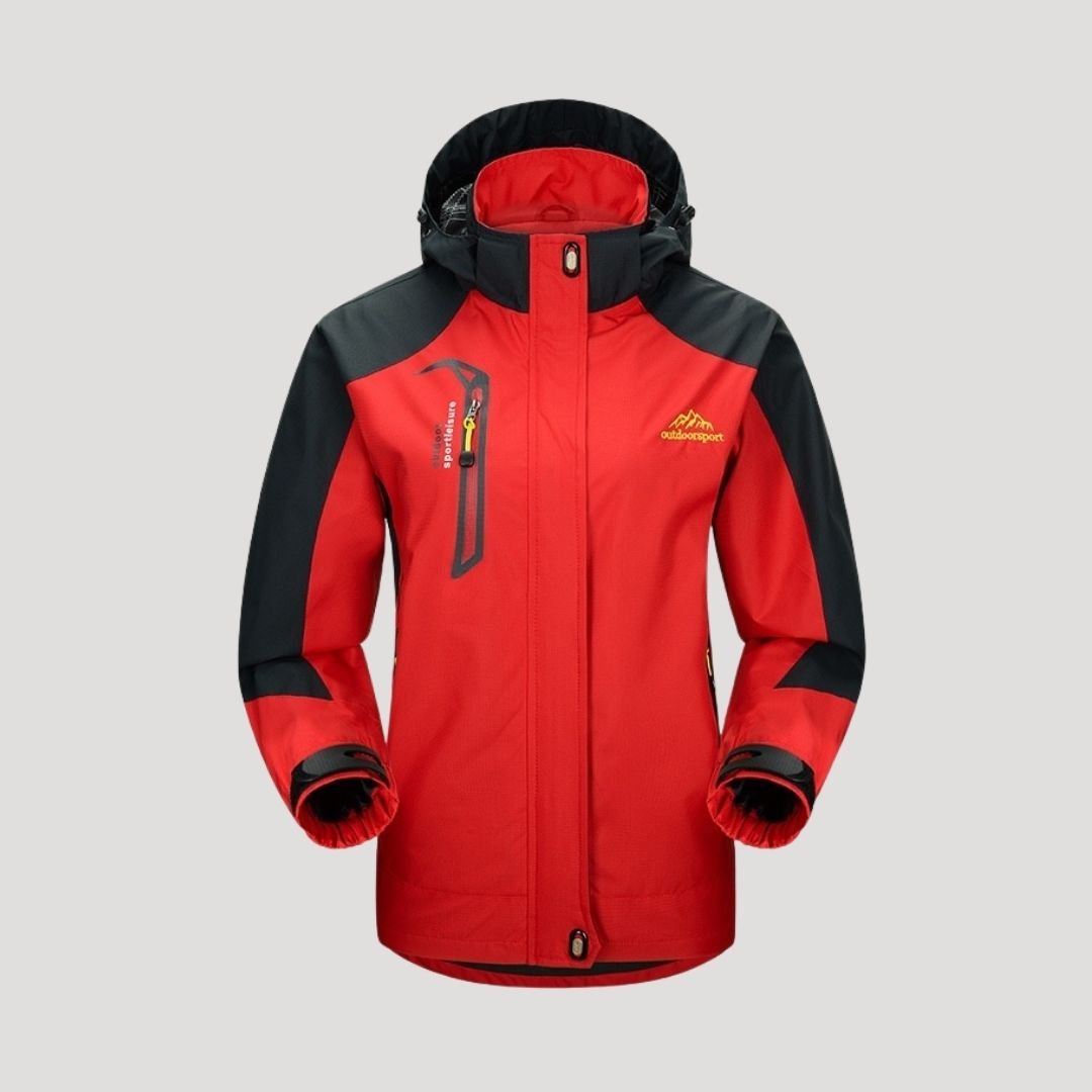 Damen Wasserdichte Skijacke mit Kapuze