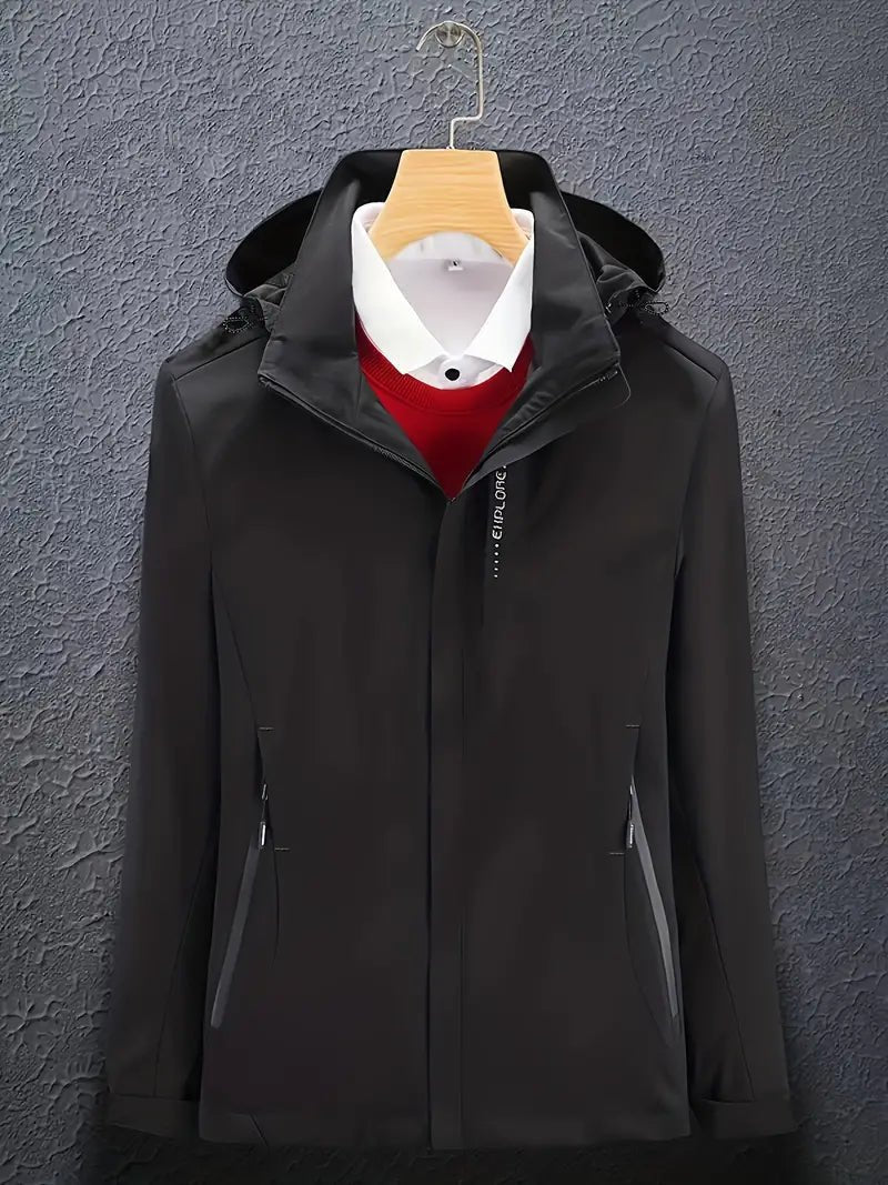 Damen Sportliche Skijacke mit Kapuze