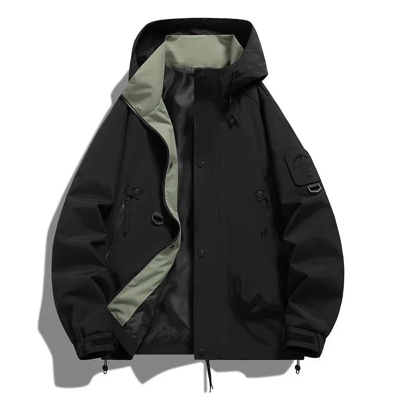 Unisex Skijacke mit Kapuze