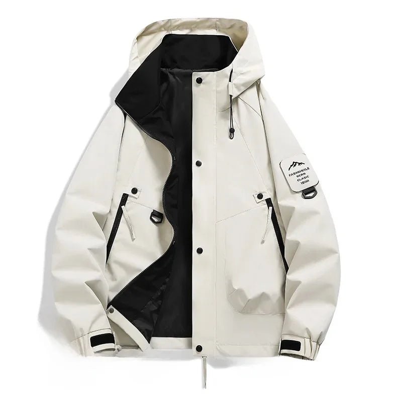 Unisex Skijacke mit Kapuze