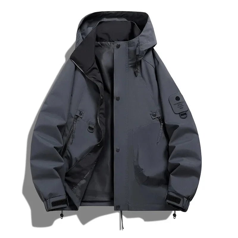 Unisex Skijacke mit Kapuze