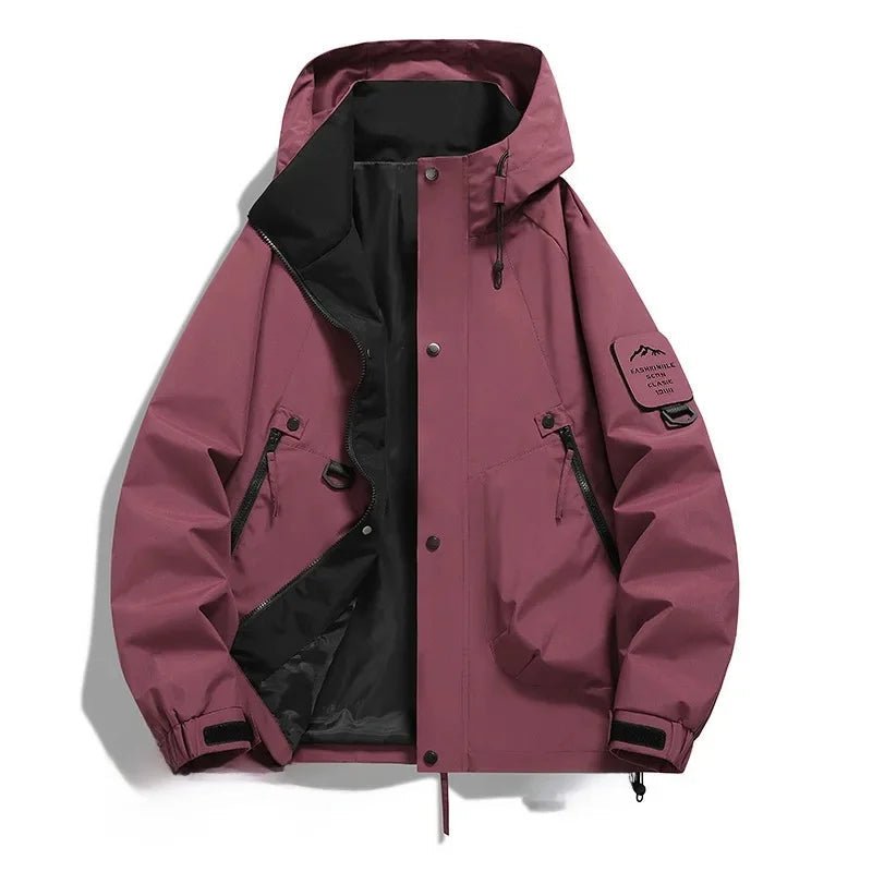 Unisex Skijacke mit Kapuze