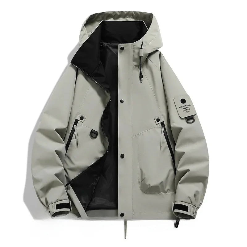 Unisex Skijacke mit Kapuze