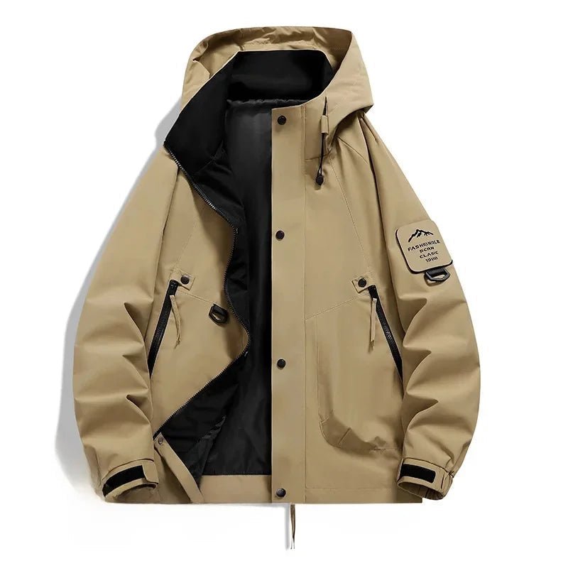 Unisex Skijacke mit Kapuze