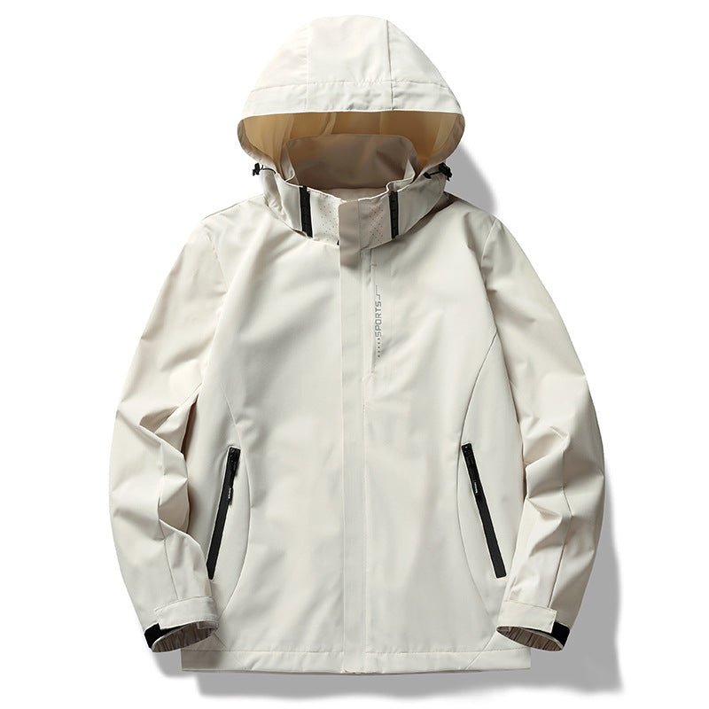 Unisex Skijacke mit herausnehmbarer Fleece-Innenjacke