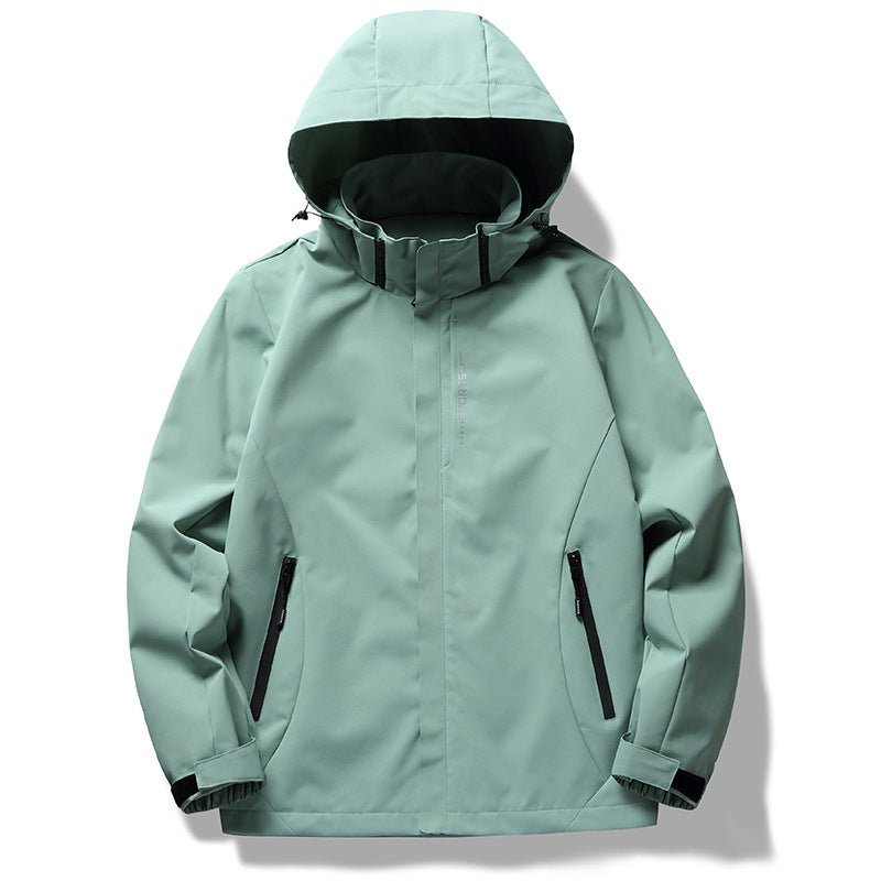 Unisex Skijacke mit herausnehmbarer Fleece-Innenjacke