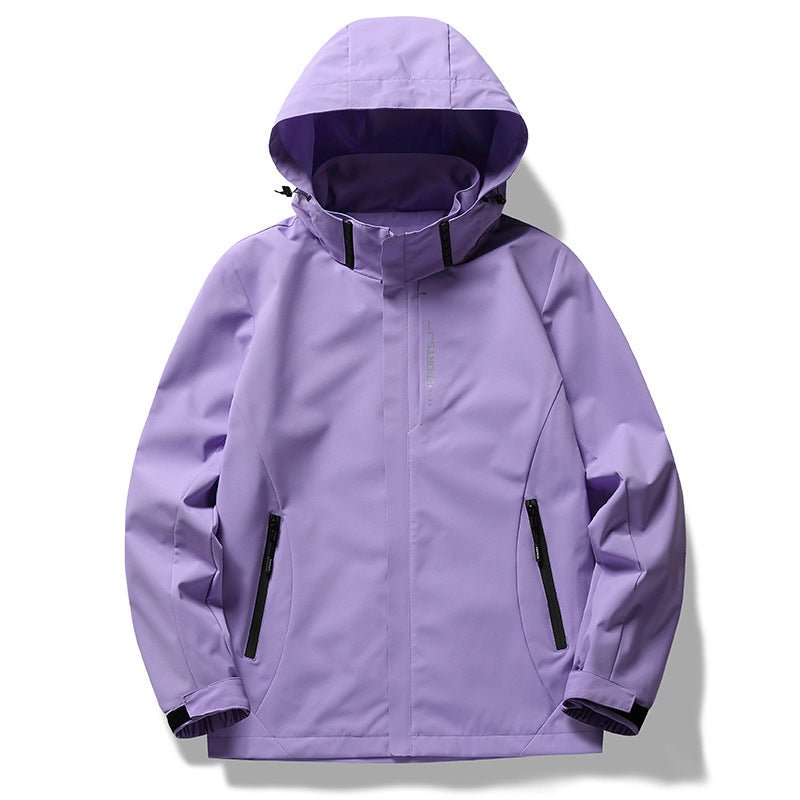 Unisex Skijacke mit herausnehmbarer Fleece-Innenjacke