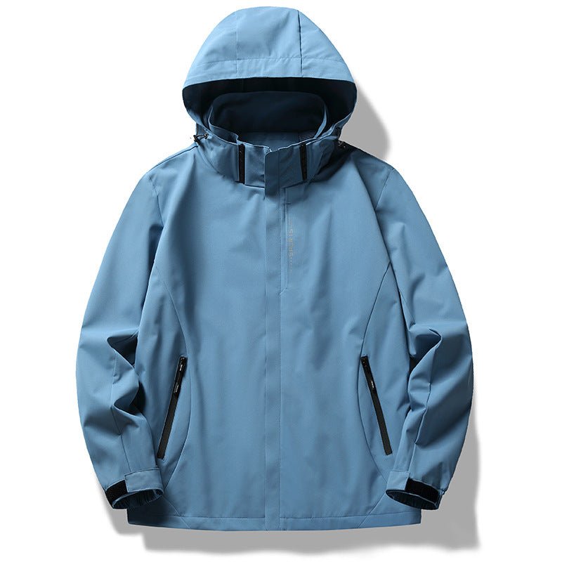 Unisex Skijacke mit herausnehmbarer Fleece-Innenjacke