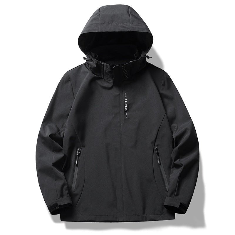 Unisex Skijacke mit herausnehmbarer Fleece-Innenjacke