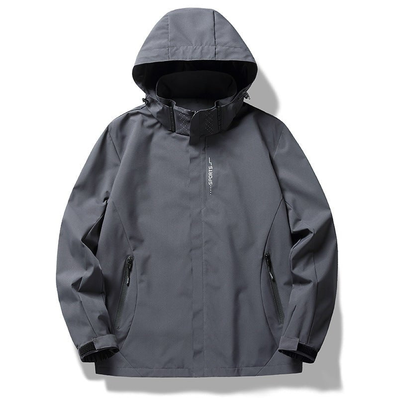 Unisex Skijacke mit herausnehmbarer Fleece-Innenjacke
