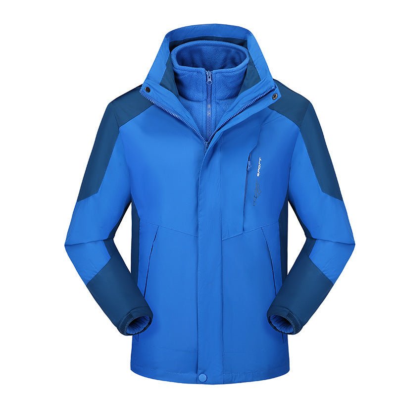 Damen Skijacke mit abnehmbarer Fleece-Innenjacke