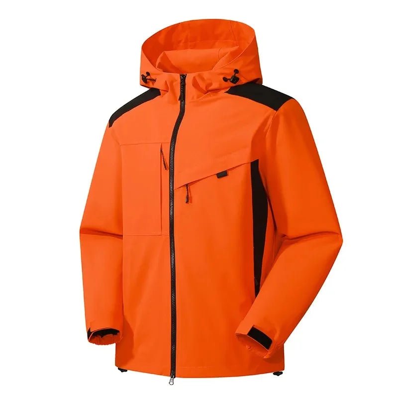 Herren Softshell Skijacke mit Kapuze