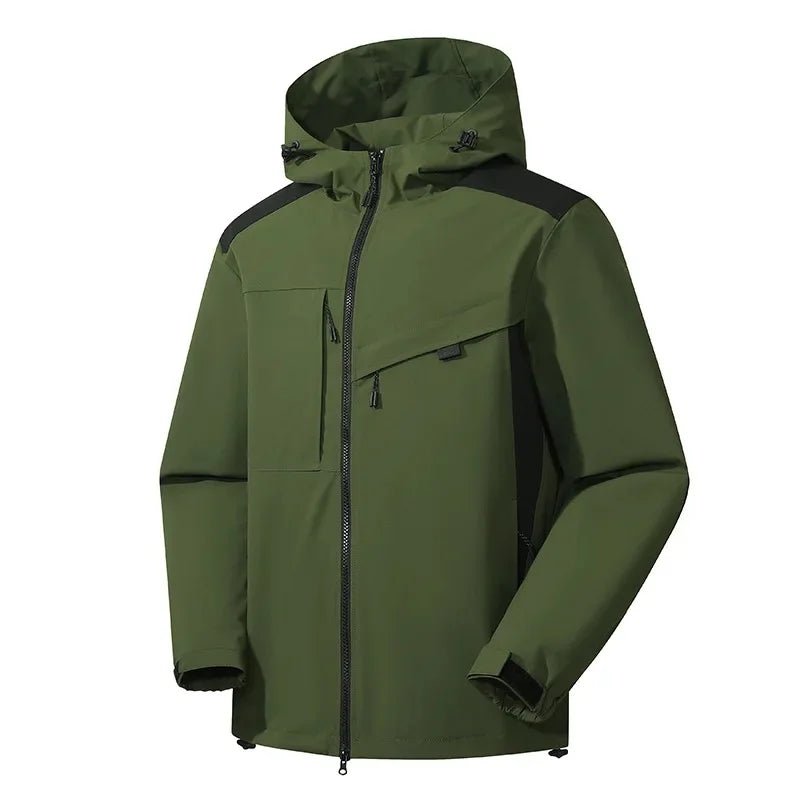 Herren Softshell Skijacke mit Kapuze