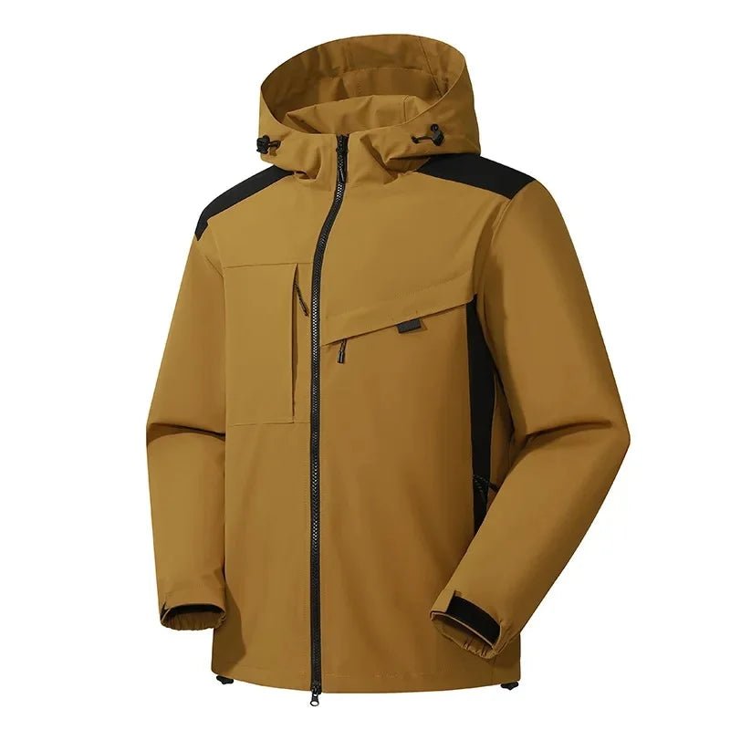Herren Softshell Skijacke mit Kapuze
