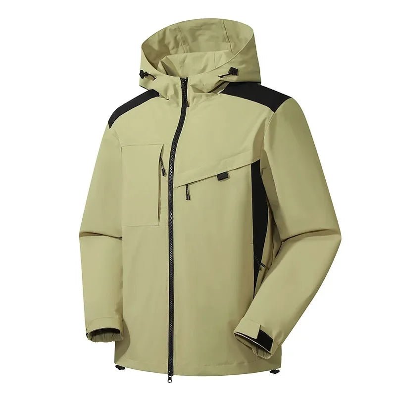 Herren Softshell Skijacke mit Kapuze