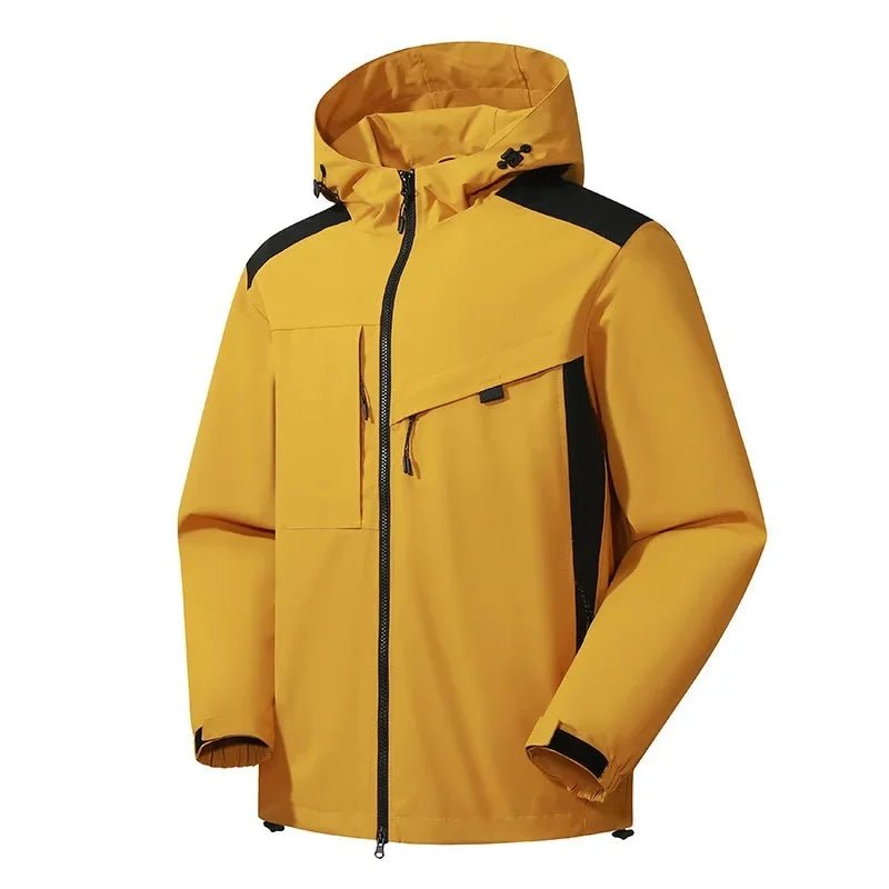 Herren Softshell Skijacke mit Kapuze