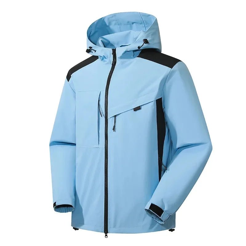 Herren Softshell Skijacke mit Kapuze
