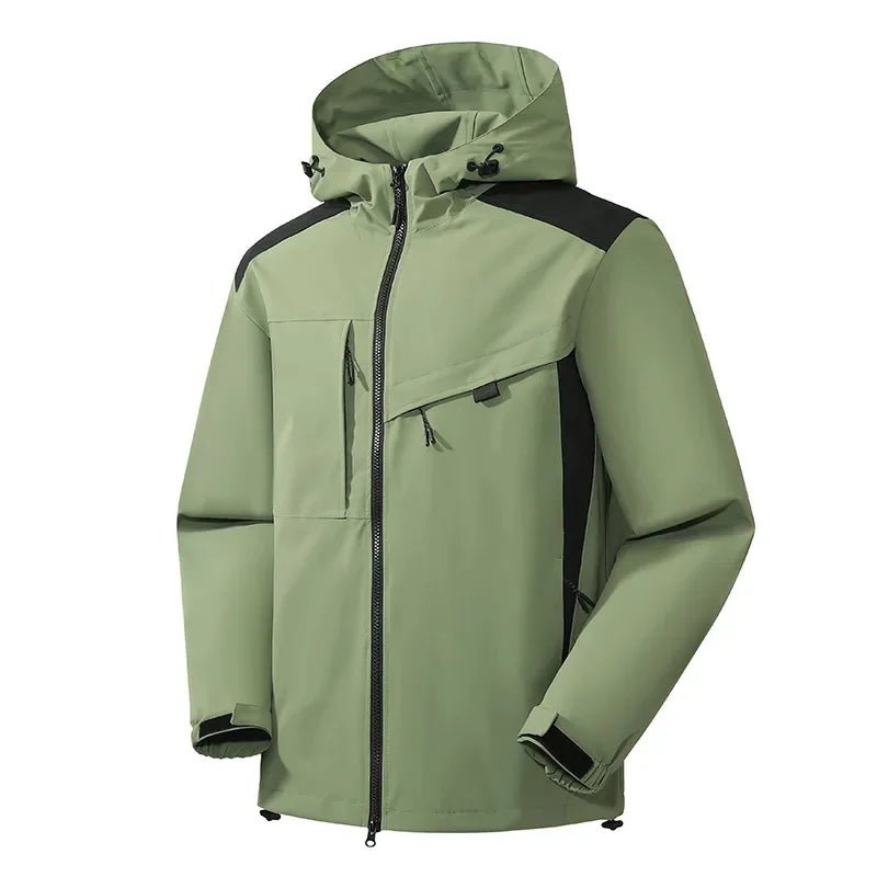 Herren Softshell Skijacke mit Kapuze